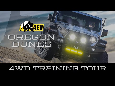 Oregon Dunes: AEV 4WD Training Tour 2024