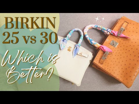 HERMÈS BIRKIN 25 vs 30? WHICH IS BETTER?