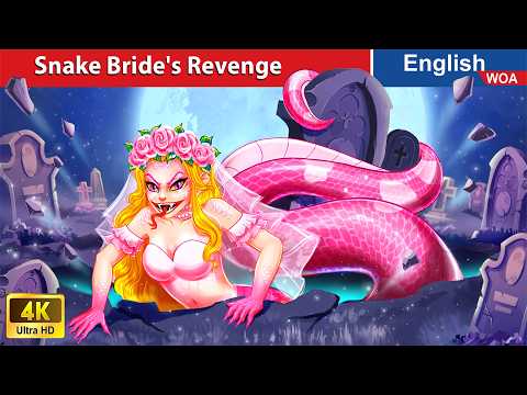 Snake Bride's Revenge 👰🐍 Princess Story 👰🌛 Fairy Tales in English @WOAFairyTalesEnglish