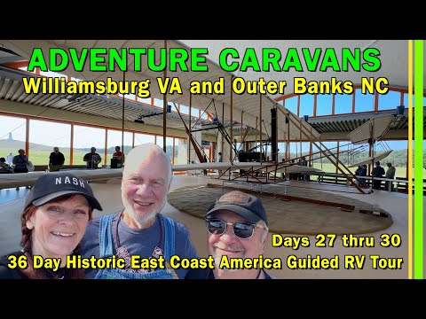 36 Day Adventure Caravans-Historic East Coast America RV Guided Tour | Days 27 thru 30 | EP332