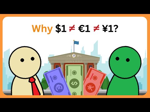 Why Different Currencies Have Different Values?