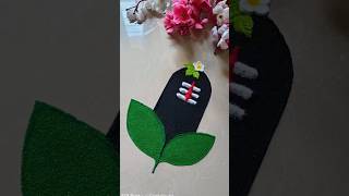 Very easy mahashivratri rangoli Shivling rangoli Easy rangoli for shivratri Shivji mahadev rangoli