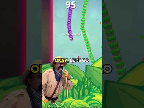 Jungle Explorer Crushes Snake.io Game Challenge!