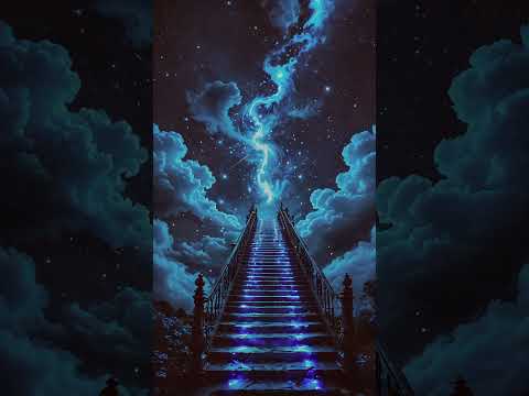 This Stairway Cleanses Your Aura @741Hz #meditationmusic #jesus #aura