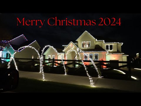 2024 Christmas Lights neighborhood tour - Merry Christmas!