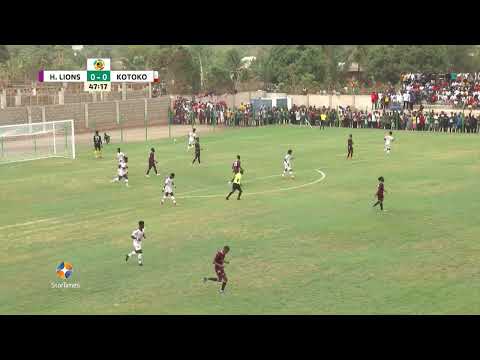 Ghana premierleague Highlight & goal : Heart of Lions 1 - Kumasi Asante Kotoko