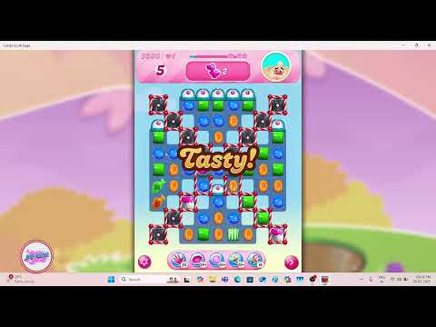 Candy Crush Saga Level 3886 NO BOOSTER