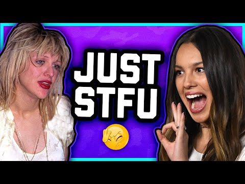 COURTNEY LOVE IS MAD AT OLIVIA RODRIGO