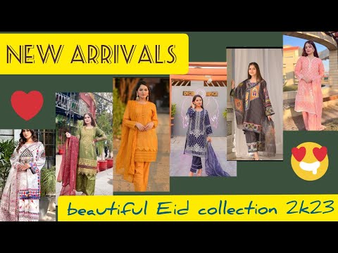 Beautiful New Arrival Eid collection😍 | New dress ideas | formal casual Dress 2023 | amazing outfits