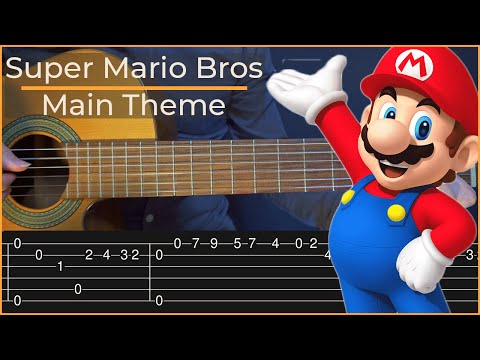 Super Mario Bros - Main Theme (Simple Guitar Tab)