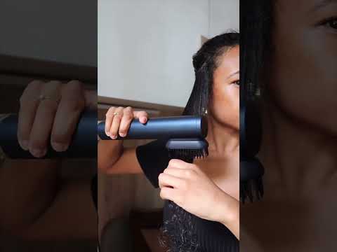 From curly to straight with the BaByliss Air Wand!