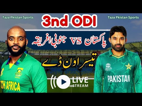 South Africa vs Pakistan 3rd odi live streaming 2024 - 3rd Odi Live match - pak vs sa series 2024