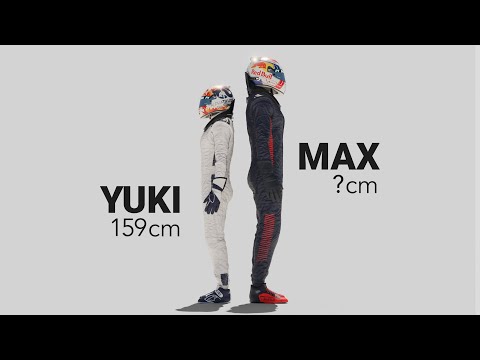 F1 2024 Drivers' Heights Comparison