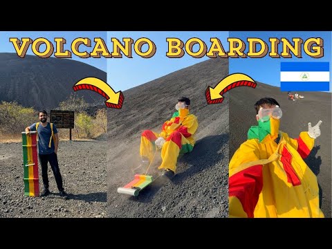 VOLCANO BOARDING in Nicaragua 🇳🇮 !!!