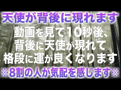 【天使からプレゼントが届きます】表示されたら絶対に見ておいて下さい。8割の人が天使の気配を感じます。天使の守護により人生がより幸福レベルの高い方へ好転するよう暗示を入れた音楽(@0113)