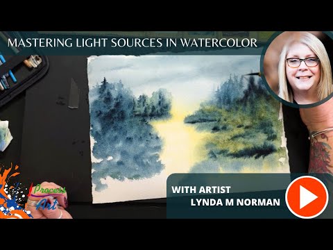 Watercolor: Mastering Light Sources in Watercolor: Tips for Stunning Illuminations with Lynda Norman