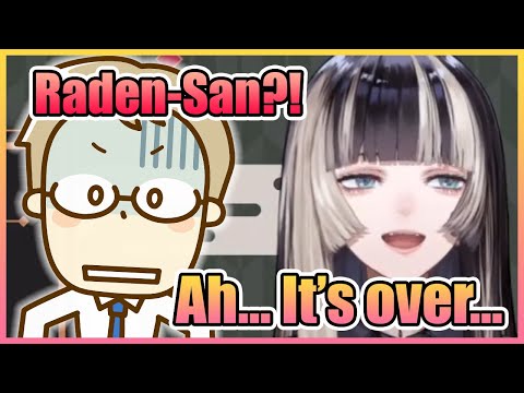 Raden Needed Money and Was Working Secretly but Got Found Out by Her Teacher...【Hololive】