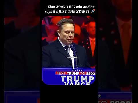 🚀 Even *Donald Trump* couldn’t stop praising! musk reusable rockets | elon musk victory | spacex |