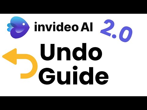 How to switch between versions and undo edits in InVideo AI 2.0?