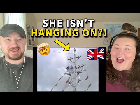 Americans React: Royal Navy HMS Daedalus Mast Manning Team | Incredible!