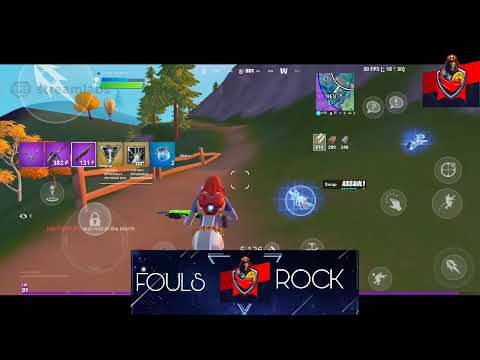 🔴Fortnite live streaming on mobile pocof1