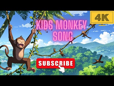 "Swing Like a Monkey! | Fun Jungle Song for Kids"