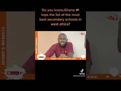 #Most #best #secondaryschools in #westafrica, #Ghana 🇬🇭#top the #list. #shorts #HM24_Production