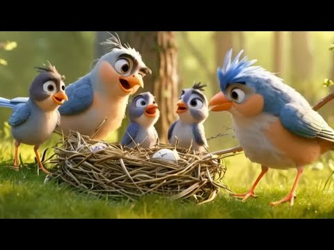 The Power of Birds | Wisdom and Teamwork | Clever Birds and the Power of Unity | Urdu/Hindi Story