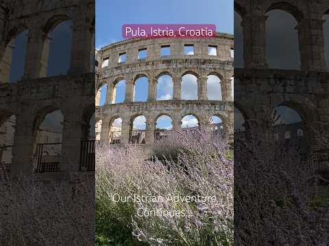 Pula, Istria, Croatia- Ancient Colisseum and More #shorts #pula #istria #croatia