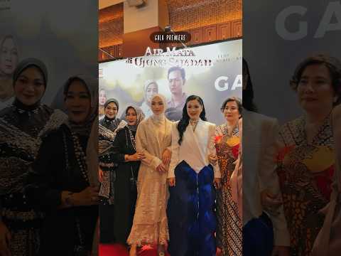 Gala Premiere #airmatadiujungsajadah #dawai #fadhilahintan Full version vlog sudah ada di youtube ya