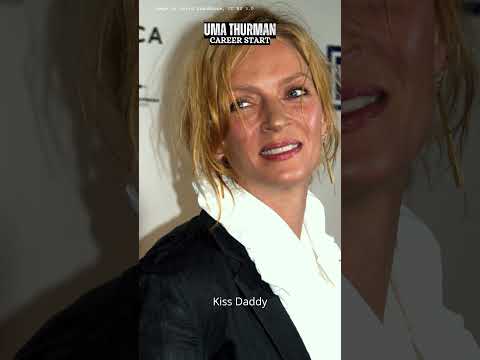 Uma Thurman’s Career Beginnings: From Model to Movie Star #shorts #UmaThurman #CareerStart