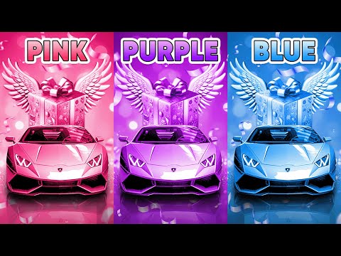 Choose Your Birthday Gift! 🎂 Pink, Purple or Blue 💗💜💙 How Lucky Are You? 😱 Quiz Shiba