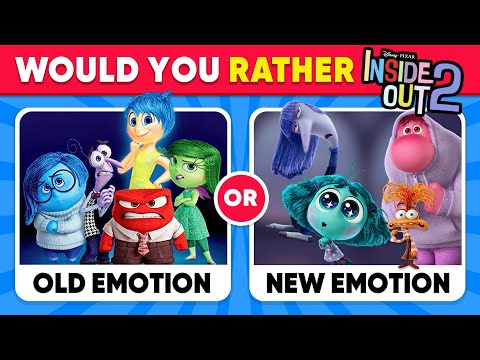 Would You Rather INSIDE OUT 2 Edition 🍿🎬 Inside Out 2 Movie Quiz | Daily Quiz