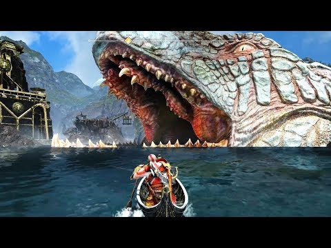 God of War PS4 - Sailing Inside the World Serpent