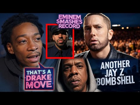 Eminem SMASHES Attendance Record, Another Jay Z Bombshell, “Sounds Like A Drake Move” Wiz Khalifa