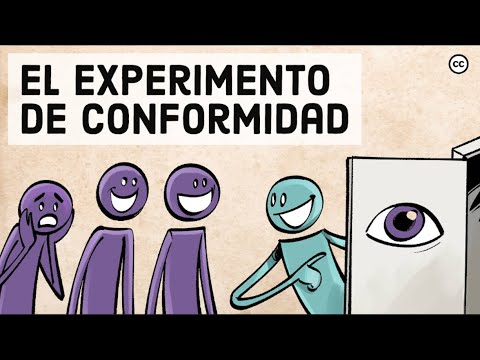 El experimento de conformidad de Asch sobre el pensamiento grupal