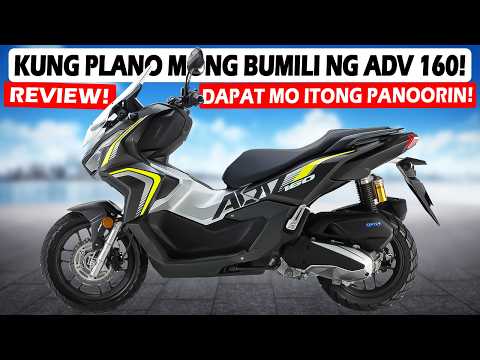 Panoorin Mo Muna Ito Bago Ka Bumili ng ADV 160 | Honda ADV 160 Full Review 2024