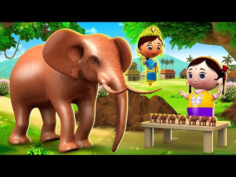 जादुई मिट्टी का हाथी - Magical Clay Elephant Story | Hindi Kahaniya | Hindi Moral Stories JOJO Tv