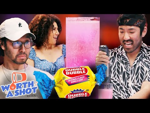 Pro Mixologist Tries To Make A Cocktail Out Of Bubble Gum • Worth A Shot