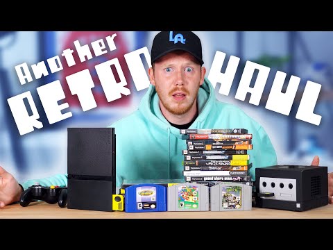 HUGE Yard Sale RETRO Game Haul!