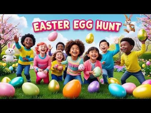 "🎶 Easter Egg Hunt Adventure: Fun Nursery Rhymes for Kids! 🐰🐣 | Sing Along & Dance!"