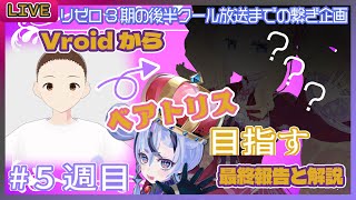 【リゼロ/Vroid制作】#05（完）　ベアトリス好きのゴースト、ついに作り始める（最終報告・解説編）【庭月おしろ】