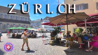 ZÜRICH SCHWEIZ ✨ Bummel zur Münsterbrücke vom Hauptbahnhof 4K HDR Niederdorf / Mühlesteg