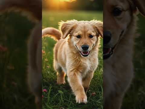 Puppy Playtime in the Meadow! #puppy #puppyloveforever #dogbreed #pets #puppyfriends #dog