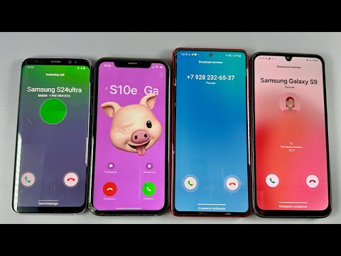 Incoming Call Samsung Galaxy S8 + IPhone XR + Samsung Galaxy Note 10 + Samsung Galaxy A24