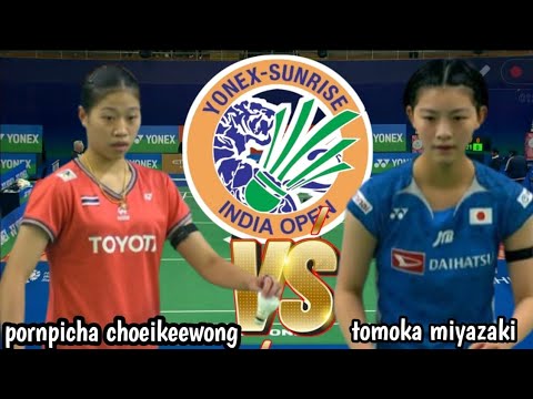 R32 : TOMOKA MIYAZAKI [JPN] VS PORNPICHA CHOEIKEEWONG [THA] | INDIA OPEN 2025