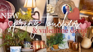 ROMANTIC COTTAGE DECORATE WITH ME FOR SPRING & VALENTINES DAY💕