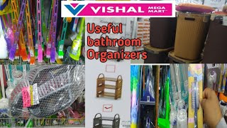 Vishal mega mart tour & new arrivals - useful bathroom organizers / Cheaper than Dmart / #renuvlogs