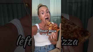 LEFTOVER PIZZA…. YAY OR NAY?? #pizza #pizzalover #navarrebeach #florida #floridafoodie