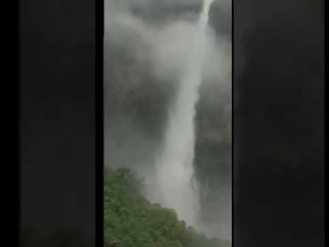 Experience the falls that always plays its own music#waterfall #naturelovers #naturalmusic